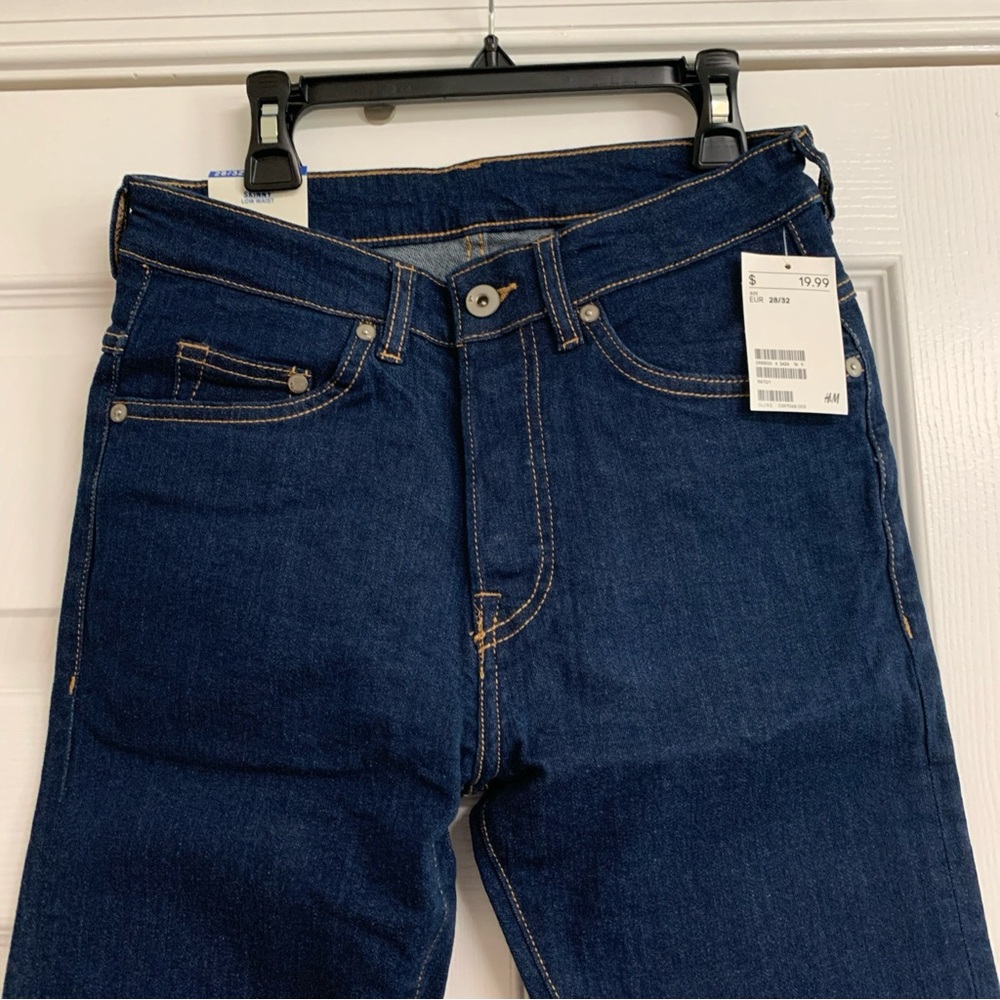 H&M Skinny Low Waist Jeans 28/32 NWT